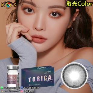 【散光】Lensme Torica Holoris Asianfit Black 토리카 홀로리스 아시안핏 블랙 (난시 교정용) 每月抛棄散光彩妝隱形眼鏡
